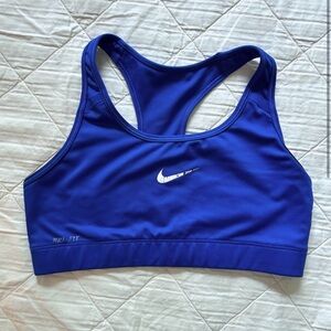 Nike Dri Fit Blue Sports Bra